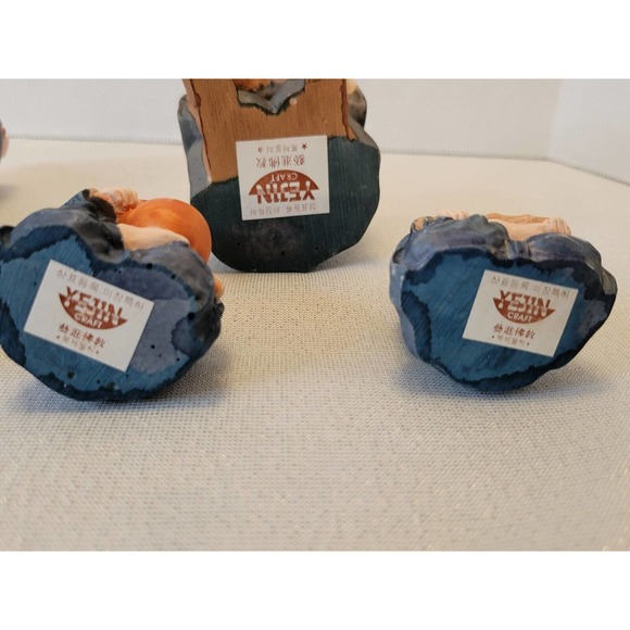 Yejin Craft Little Monks In Various Acts Of Daily Living Asian Tibetan Practice - Picture 7 of 9